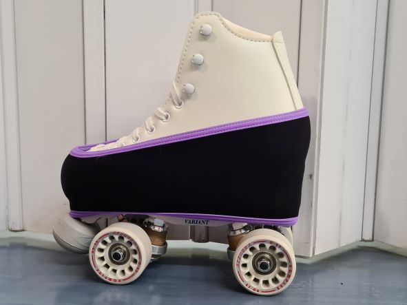 ROLLER BAND IN NEOPRENE NERA/VIOLA